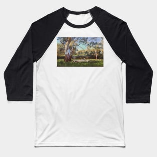 'Evening by the Creek' Baseball T-Shirt